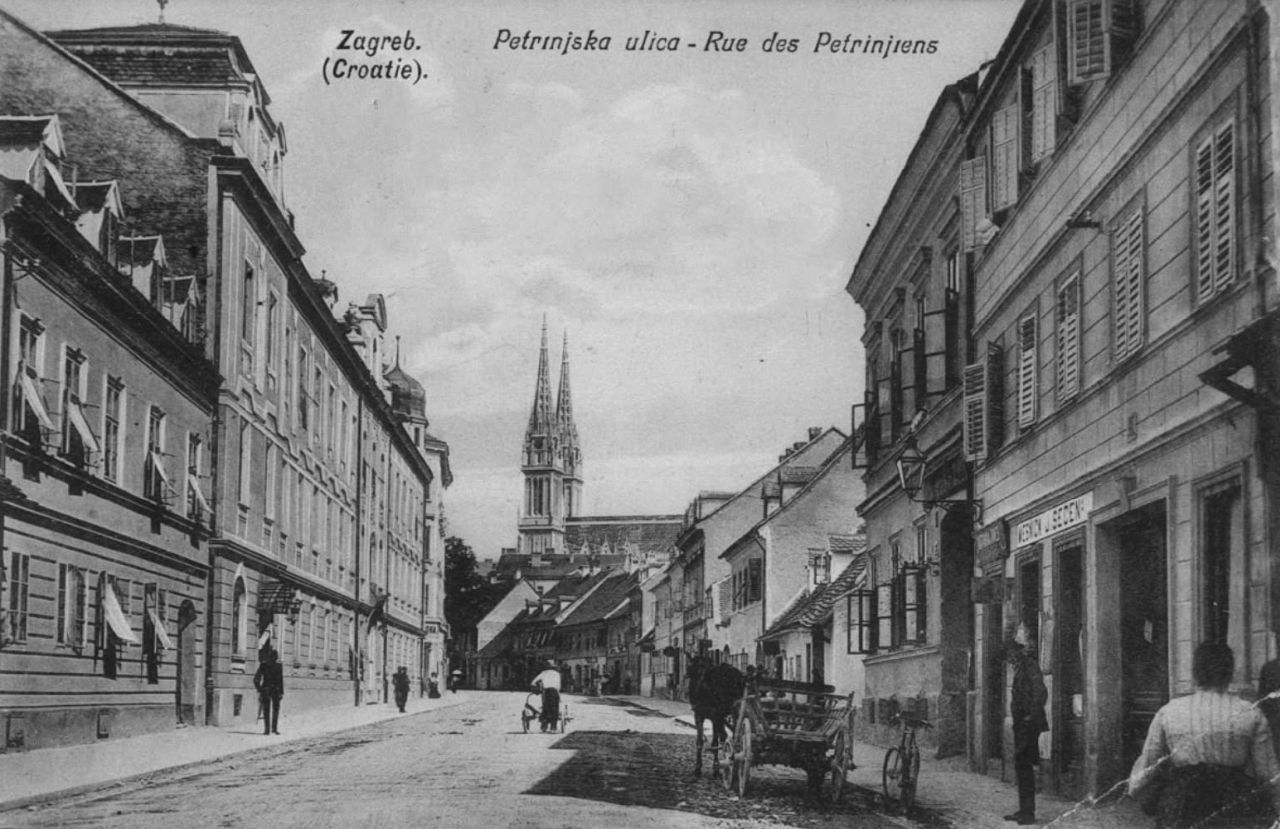 Petrinjska ulica 1906. godine